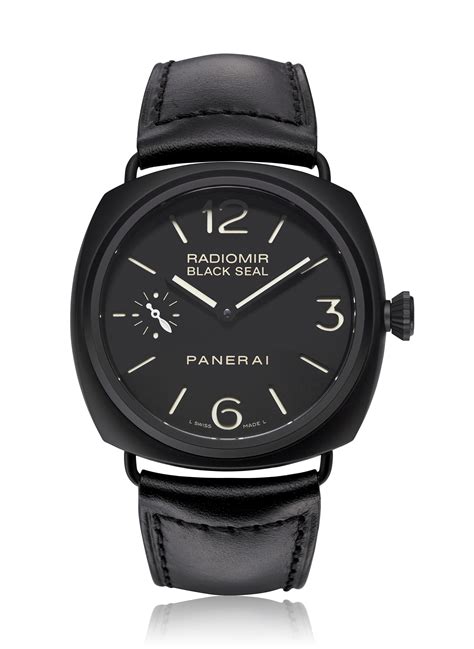 black panerai watch price|Panerai black seal ceramic.